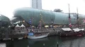 Crowds at Bremerhaven Sail city harbor event Germany 4k or 4k+ Resolution