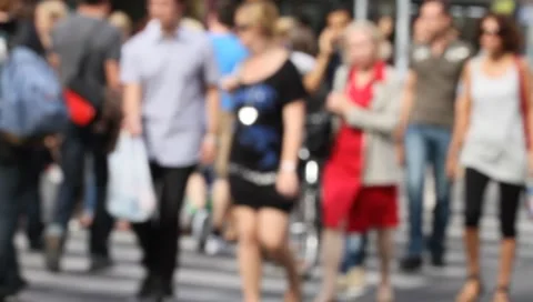 Crowds Vídeos de archivo 8526912