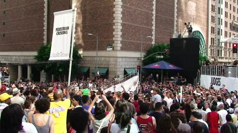 Crowds of people Video stock 521514