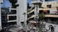 Crowds People, Hollywood, Los Angeles, LA, Highland Center Shopping Mall Center HD Footage
