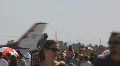 Crowds in time lapse - 12 USAF Thunderbird tail wings HD Footage