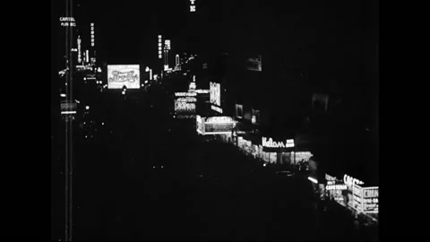 Crowds On Time Square Await And Celebrate Presidential Election Results Stock Footage 150813935
