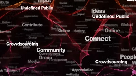 CROWDSOURCING Keywords Animation, Background, Loop Stock Footage 300934868