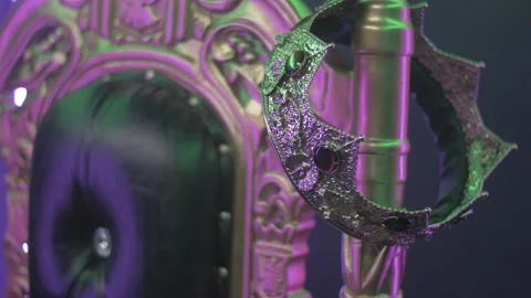 Crown and throne Stock Footage 233300591