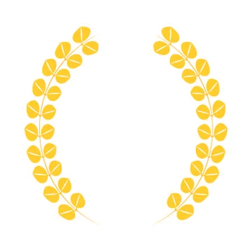 Crown of bay leaf Stock Illustration