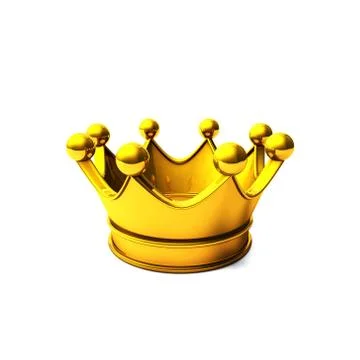 The crown is big Stock Illustration