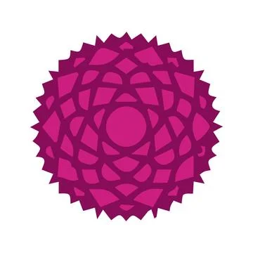 Crown Chakra Icon Stock Illustration