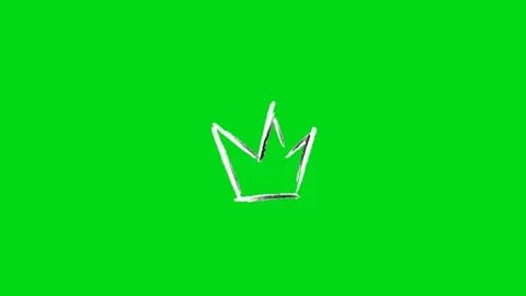 Crown Icon Animation Royalty King Symbol Stock Footage 342922416
