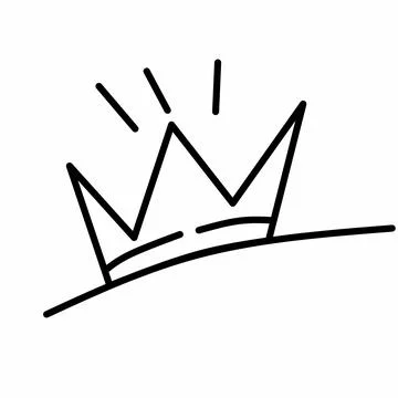 Crown icon. crown vector icon Stock Illustration