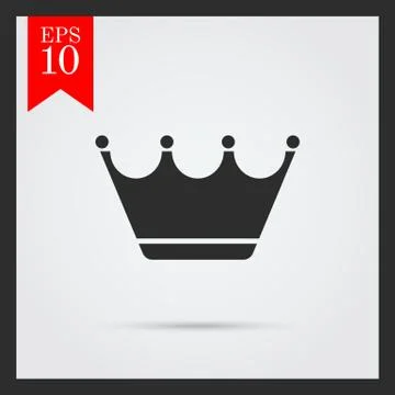 Crown icon Stock Illustration