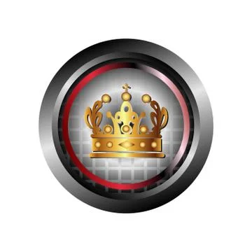 Crown icon Stock Illustration