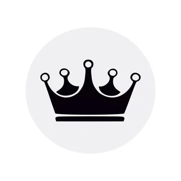 Crown icon Stock Illustration