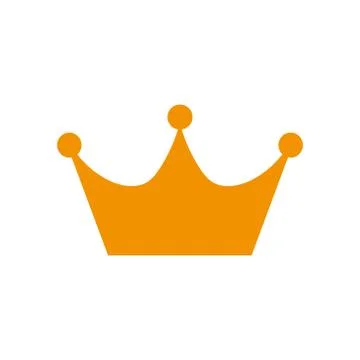 Crown Icon in trendy flat style isolated on white background. Crown symbol fo Stock Illustration
