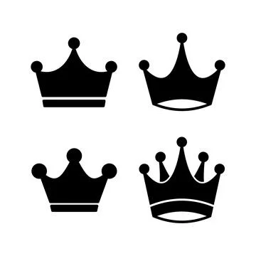 Crown Icon vector. Crown symbol for web site design, Stock Illustration