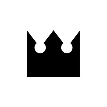 Crown icon vector. crown vector icon Stock Illustration