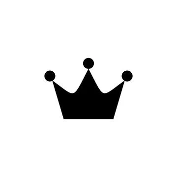 Crown icon vector. crown vector icon Stock Illustration