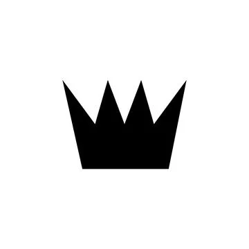 Crown icon vector. crown vector icon Stock-Illustration