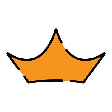 Crown icon vector Stock Illustration
