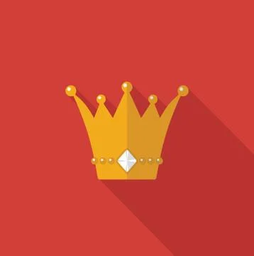 Crown icon. Vector Illustration Stock Illustration