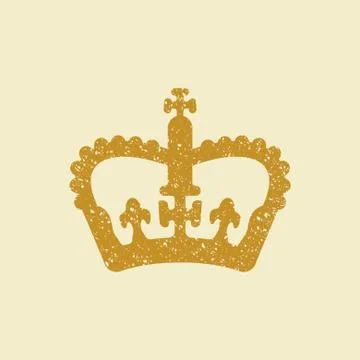 Crown icon. Vector Illustration Stock Illustration