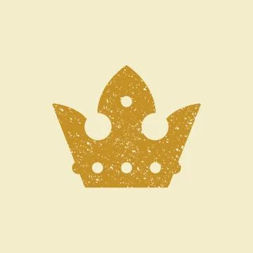 Crown icon. Vector Illustration Stock Illustration