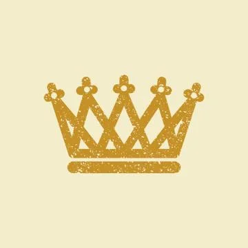 Crown icon. Vector Illustration Stock Illustration