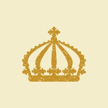 Crown icon. Vector Illustration Stock Illustration