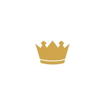 Crown illustration design Stockillustratie