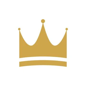 Crown illustration design Stock Illustration