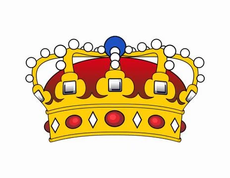 Crown illustration Stock Illustration