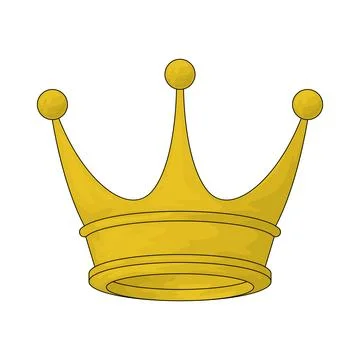 Crown illustration Stock Illustration