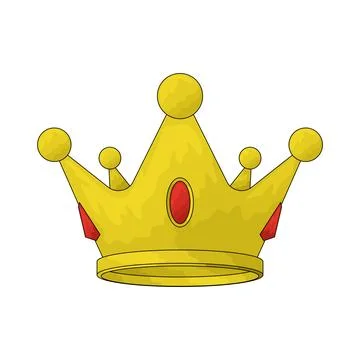 Crown illustration Stock-Illustration