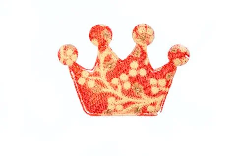 Crown isolated on white background. Stock Photos