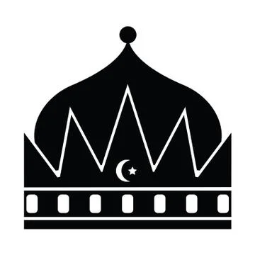 Crown of the king Illustrazione stock