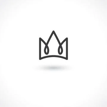 Crown king Stock Illustration