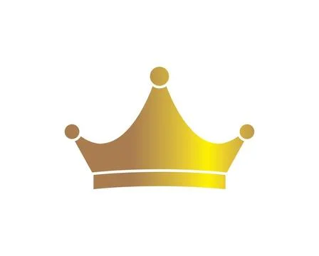 Crown logo icon vector illustration crown logo icon vector illustration de... Stock Photos