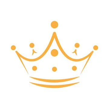 Crown logo Stock Illustration