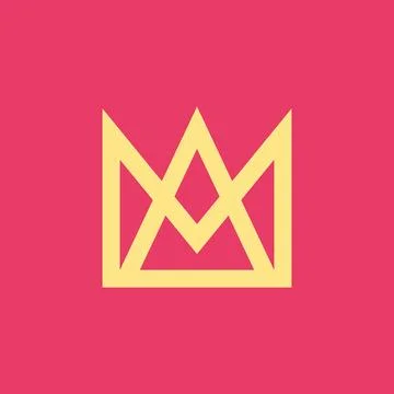 Crown Logo 스톡 일러스트