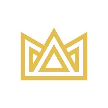 Crown Logo Stock Illustration