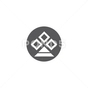 Crown Logo Template vector icon Stockillustratie