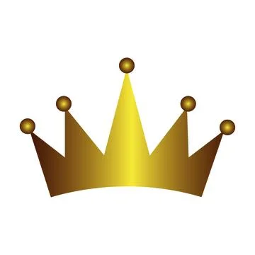 Crown logo vector luxury design Stock Illustration
