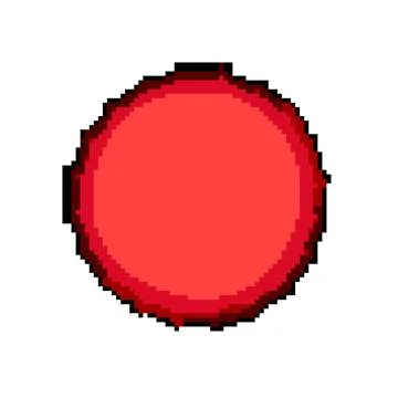 Crown metall bottle cap pixel art vector illustration Stock Illustration