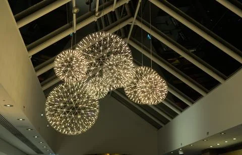 Crown Plaza - Circular Lights Stock Photos