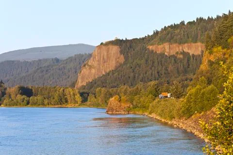 Crown point oregon. Stock Photos