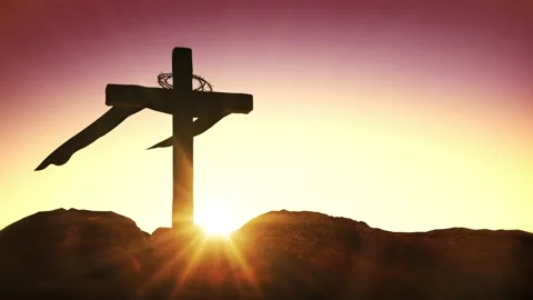 Crown Of Thorns On Background 32 Stock Footage 150988638