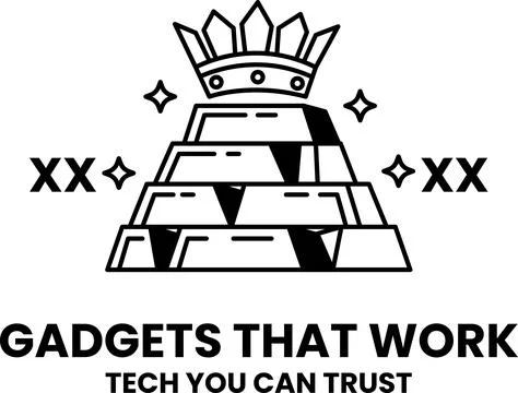 A crown is on top of a stack of gold bars Stock Illustration