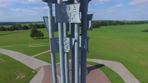 Crowned eagle monument Stock Footage 61911743