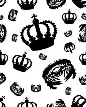 Crowns Stock Illustration