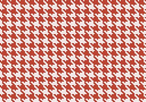 Crows foot pattern Stock Illustration