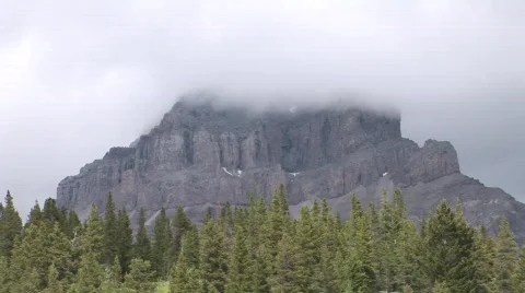 Crowsnest Mountain 스톡 동영상 768881